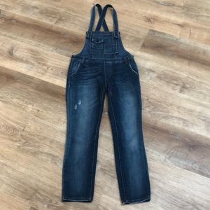 Free People Denim Overalls Size 24